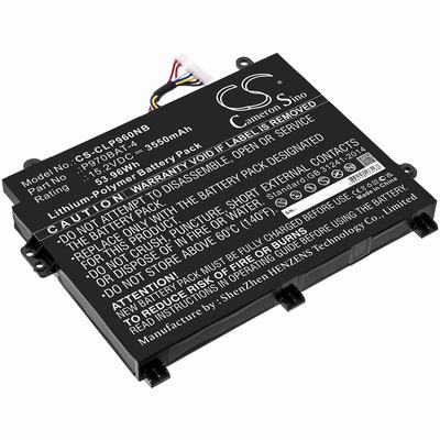 Sager NP2950(P955ET1) Notebook Laptop Battery 15.2V 3550mAh Li-Poly CLP960NB
