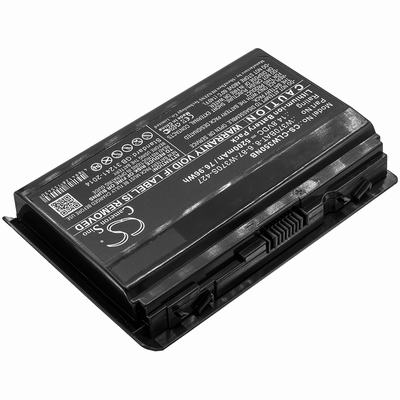 Sager 7358 Notebook Laptop Battery 14.8V 5200mAh Li-ion CLW350NB