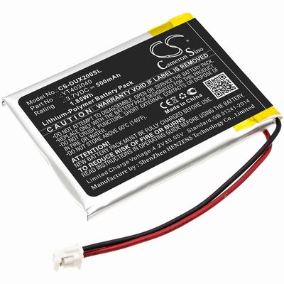 XDUOO X2 Media Player Battery 3.7V 500mAh Li-Poly DUX200SL