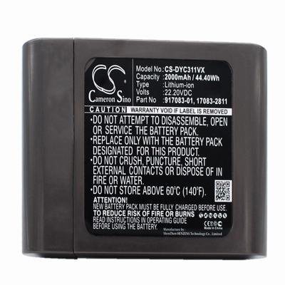 Dyson DC31 Vacuum Cleaner Battery 22.2V 2000mAh Li-Ion DYC311VX