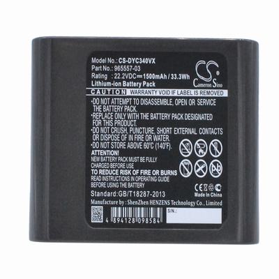 Dyson DC31 Animal Vacuum Cleaner Battery 22.2V 1500mAh Li-Ion DYC340VX