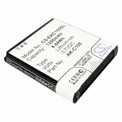 Emporia Telme C155 CD MP3 MP4 Media Player Battery 3.7V 1200mAh Li-Ion EAC155SL