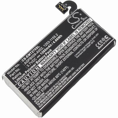 Sony Ericsson Pepper Mobile Phone Battery 3.7V 1260mAh Li-Polymer EMT270SL