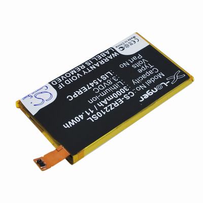 Sony Ericsson Xperia Z2a Mobile Phone Battery 3.8V 3000mAh Li-Polymer ERZ210SL