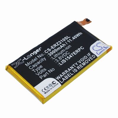 Sony Ericsson Xperia Z2a Mobile Phone Battery 3.8V 3000mAh Li-Polymer ERZ210SL