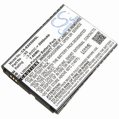 Explay X5 Mobile SmartPhone Battery 3.8V 2000mAh Li-Poly EXX500SL