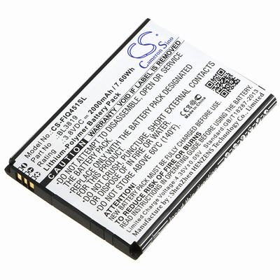 Fly IQ4514 Mobile SmartPhone Battery 3.8V 2000mAh Li-Poly FIQ451SL