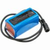 SQUARE LED light Flashlight Battery 7.4V 5200mAh Li-ion FLH660FT