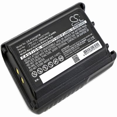 Vertex VX-228 Two-Way Radio Battery 7.2V 1200mAh Ni-MH FVX228TW