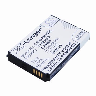 Garmin-Asus Nuvifone A10 Pocket PC & PDA Battery 3.7V 1200mAh Li-Ion GAM10SL