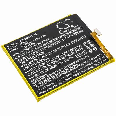 Gigaset GS53-6 Mobile SmartPhone Battery 3.8V 3200mAh Li-Poly GMS536SL