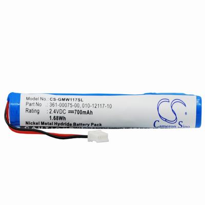 Garmin 010-01248-00 GPS Battery 2.4V 700mAh Ni-MH GMW117SL