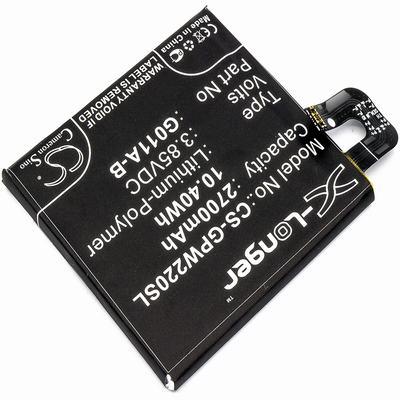 Google G011A Mobile SmartPhone Battery 3.85V 2700mAh Li-Poly GPW220SL