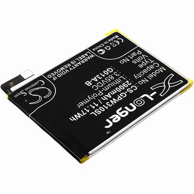 Google G013A Mobile SmartPhone Battery 3.85V 2900mAh Li-Poly GPW310SL