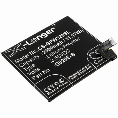 Google G020E Mobile SmartPhone Battery 3.85V 2900mAh Li-Poly GPW320SL