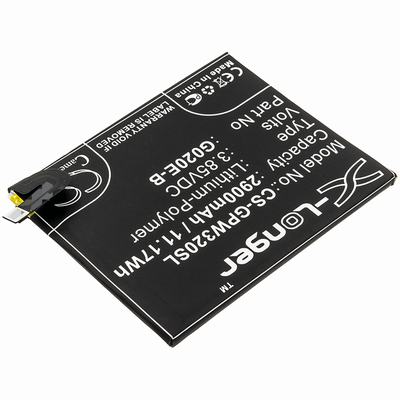Google G020E Mobile SmartPhone Battery 3.85V 2900mAh Li-Poly GPW320SL