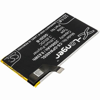 Google G020M Mobile SmartPhone Battery 3.85V 2500mAh Li-Poly GPW400SL