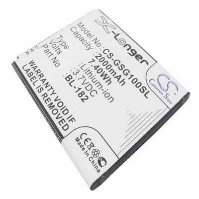 Gsmart S1 Mobile Phone Battery 3.7V 2000mAh Li-ion GSG100SL