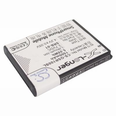 Gsmart Rio R1 Pocket PC & PDA Battery 3.7V 1500mAh Li-Ion GSR100SL