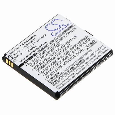 Gsmart T4 Mobile SmartPhone Battery 3.7V 1250mAh Li-ion GST400SL