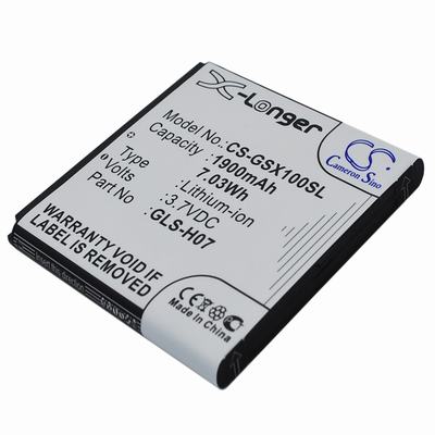 Gsmart Simba SX1 Mobile Phone Battery 3.7V 1900mAh Li-ion GSX100SL