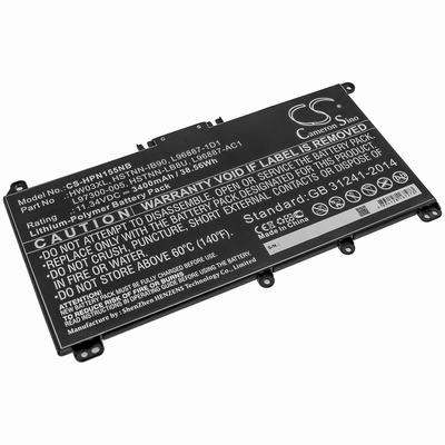 HP Pavilion 15 15-EG0000 Notebook Laptop Battery 11.34V 3400mAh Li-Poly HPN155NB