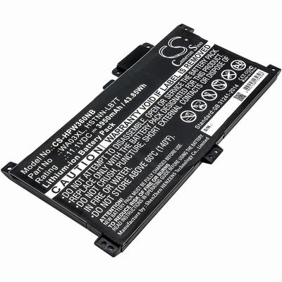 HP Pavilion x360 - 15-br041nr Notebook Laptop Battery 11.1V 3950mAh Li-ion HPW360NB