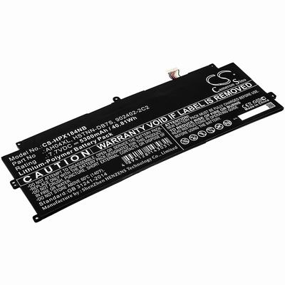 HP Spectre x2 12 Detachable PC Notebook Laptop Battery 7.7V 5300mAh Li-Poly HPX184NB