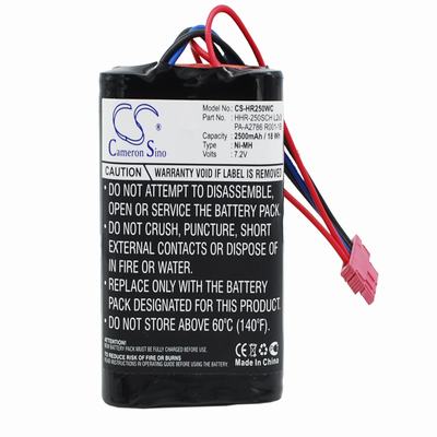 Panasonic HHR-250SCH L2x3 Vehicle Battery 7.2V 2500mAh Ni-MH HR250WC