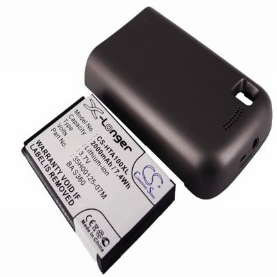 HTC A3288 Mobile Phone Battery 3.7V 2000mAh Li-Ion HTA100XL
