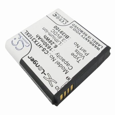 HTC Bass Mobile Phone Battery 3.8V 1650mAh Li-Ion HTX310XL
