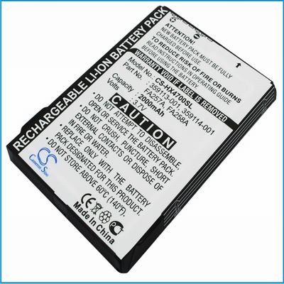 HP iPAQ HX4700 Pocket PC & PDA Battery 3.7V 2000mAh Li-Ion HX4700SL