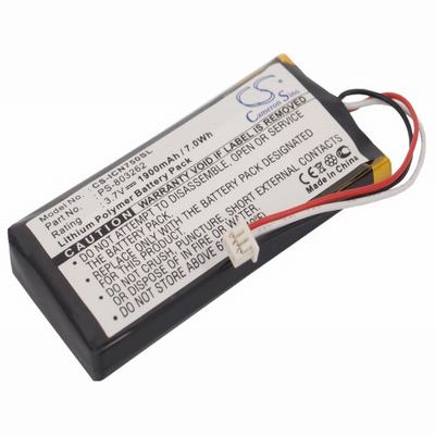 Navman iCN720 GPS Battery 3.7V 1900mAh Li-Polymer ICN750SL