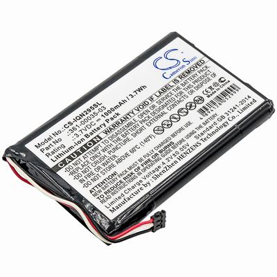 Garmin Nuvi 2455LMT GPS Battery 3.7V 1000mAh Li-ion IQN295SL