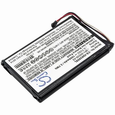 Garmin Nuvi 2455LMT GPS Battery 3.7V 1000mAh Li-ion IQN295SL