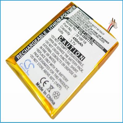 INSIGNIA NS-2V17 MP3 MP4 PMP Media Player Battery 3.7V 450mAh Li-Polymer ISN17SL