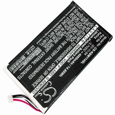 Kobo K080-KDN-B E-book E-reader Battery 3.7V 4000mAh Li-Poly KBM114SL
