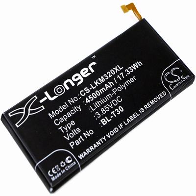 Tracfone Fiesta LTE Mobile SmartPhone Battery 3.85V 4500mAh Li-Poly LKM320XL
