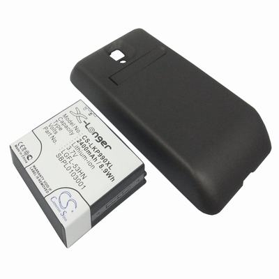 LG Optimus 2X Mobile Phone Battery 3.7V 2400mAh Li-ion LKP990XL