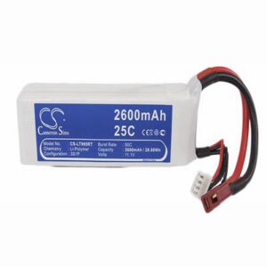 RC CS-LT965RT Remote Control Battery 11.1V 2600mAh Li-Poly LT965RT