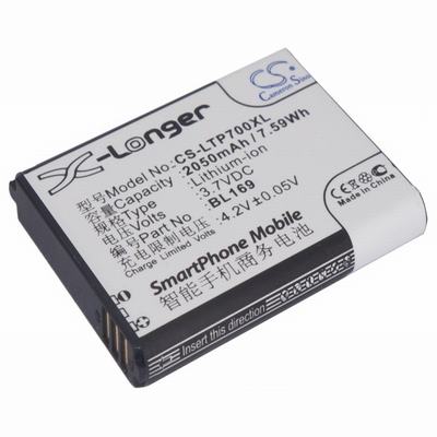 Lenovo A789 Mobile Phone Battery 3.7V 2050mAh Li-Polymer LTP700XL