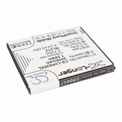 Lenovo A620T Mobile Phone Battery 3.7V 2050mAh Li-ion LVA620XL