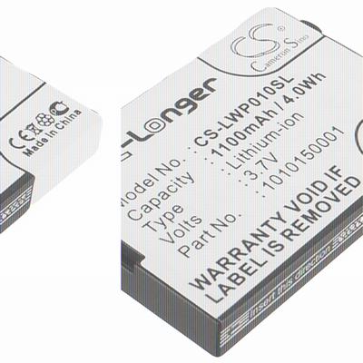 LOCKTEC WP04 WIRELESS Bluetooth Battery 3.7V 1100mAh Li-ion LWP010SL