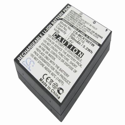 microTALK LI3900-2 DX 14-Mile Radio Transceiver 2Way Radio Battery 7.4V 700mAh Li-ion MCX700TW