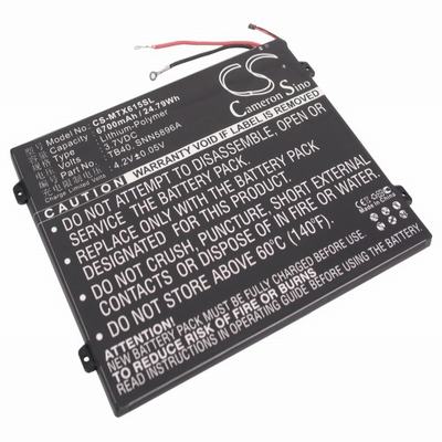 Motorola Droid XYBoard 10.1 Laptop Notebook Battery 3.7V 6700mAh Li-Polymer MTX615SL