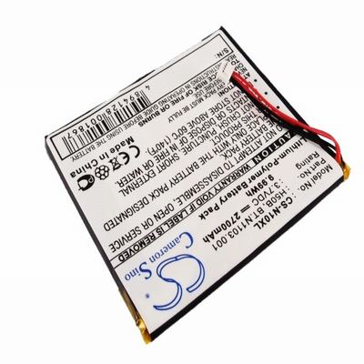 Gateway 100X Pocket PC & PDA Battery 3.7V 2700mAh Li-Polymer N10XL