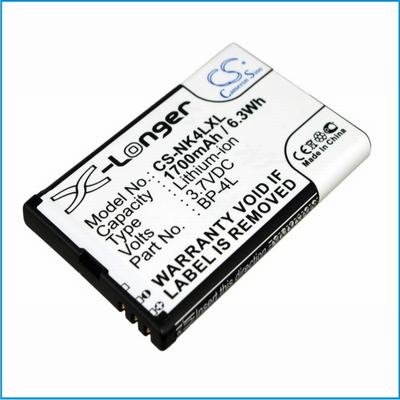 Nokia 6760 slide Mobile Phone Battery 3.7V 1700mAh Li-ion NK4LXL