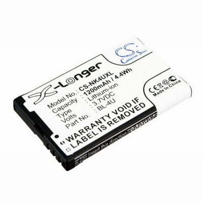 Nokia 3120 Classic Mobile Phone Battery 3.7V 1200mAh Li-ion NK4UXL