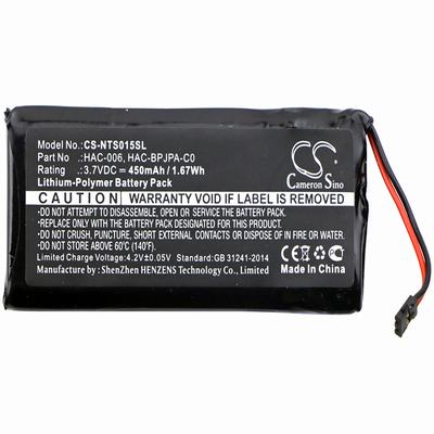 Nintendo HAC-015 Game Console Battery 3.7V 450mAh Li-Poly NTS015SL