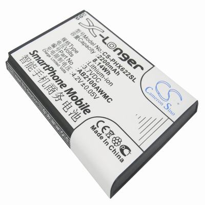 Philips V726 Mobile Phone Battery 3.7V 2200mAh Li-ion PHX622SL